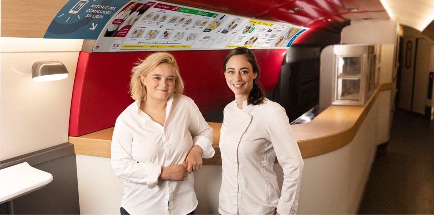 Un nouveau menu est disponible aux Bars des trains TGV INOUI Newrest Media