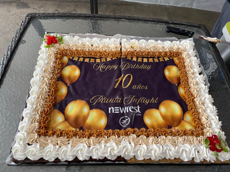 10 anos planta Newrest Chile