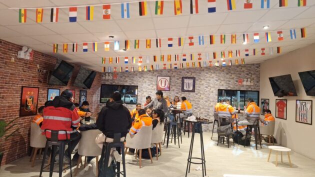 Solution 360° avec un bar sportif