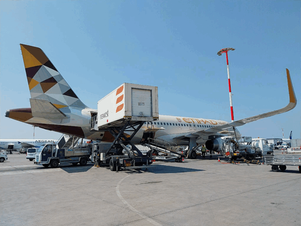 Etihad Avion Grecia