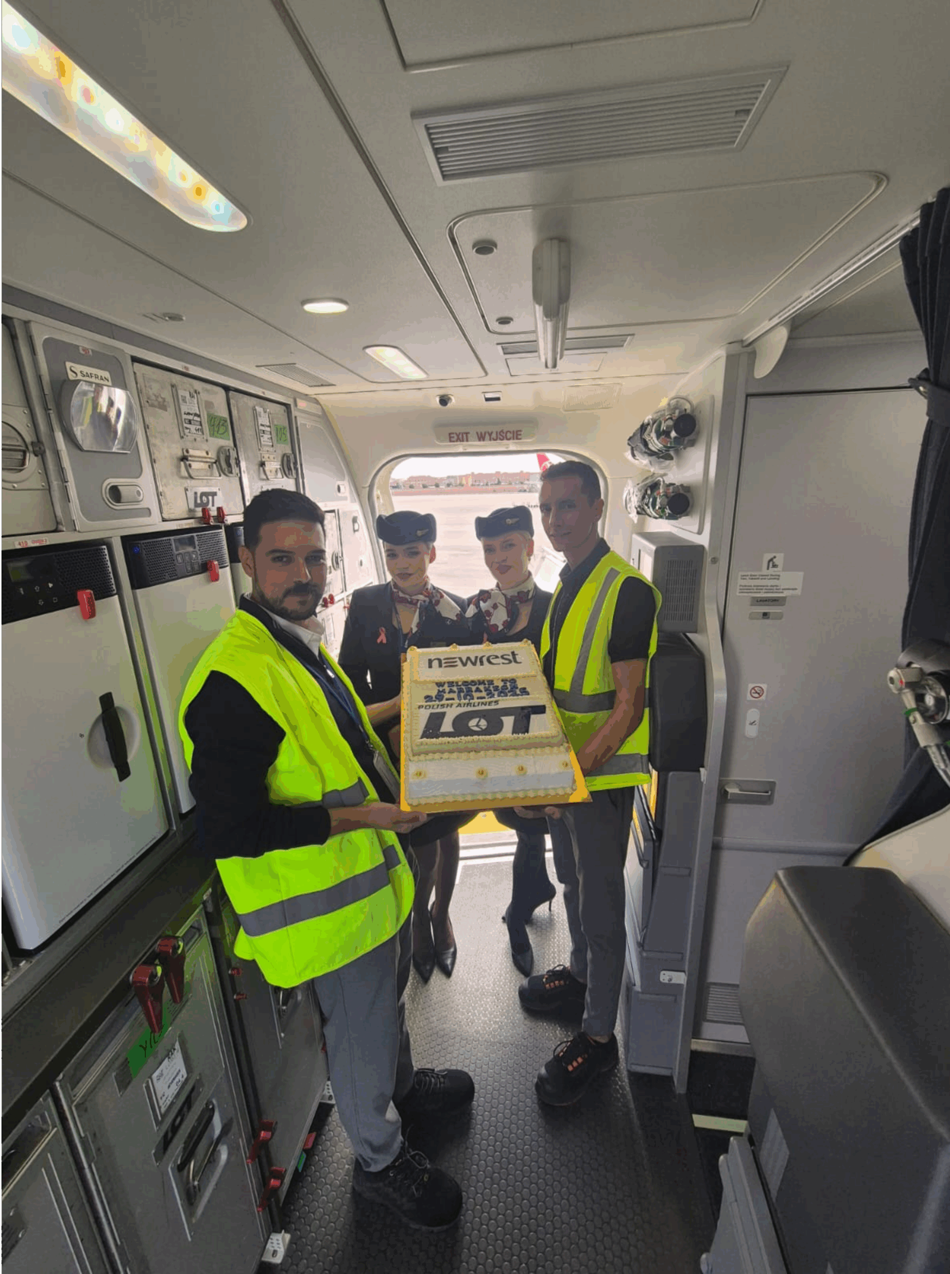 Newrest Maroc team - Catering