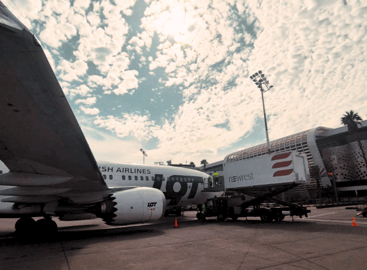 Newrest Maroc, partner of LOT Polish Airlines