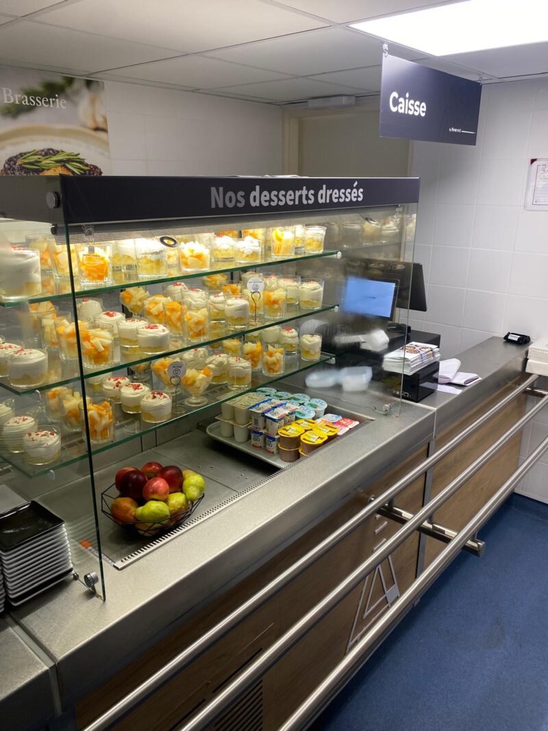 Restauration collective desserts dressés