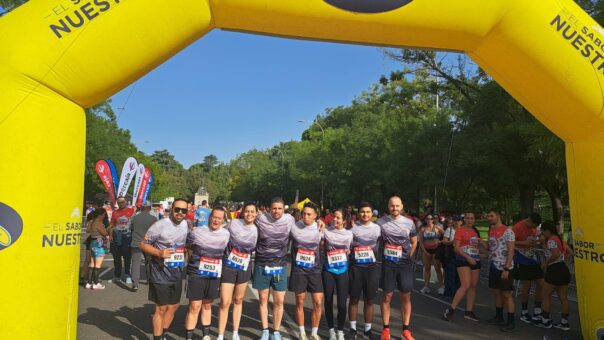 Newrest runners for One Team Unlimited Challenge