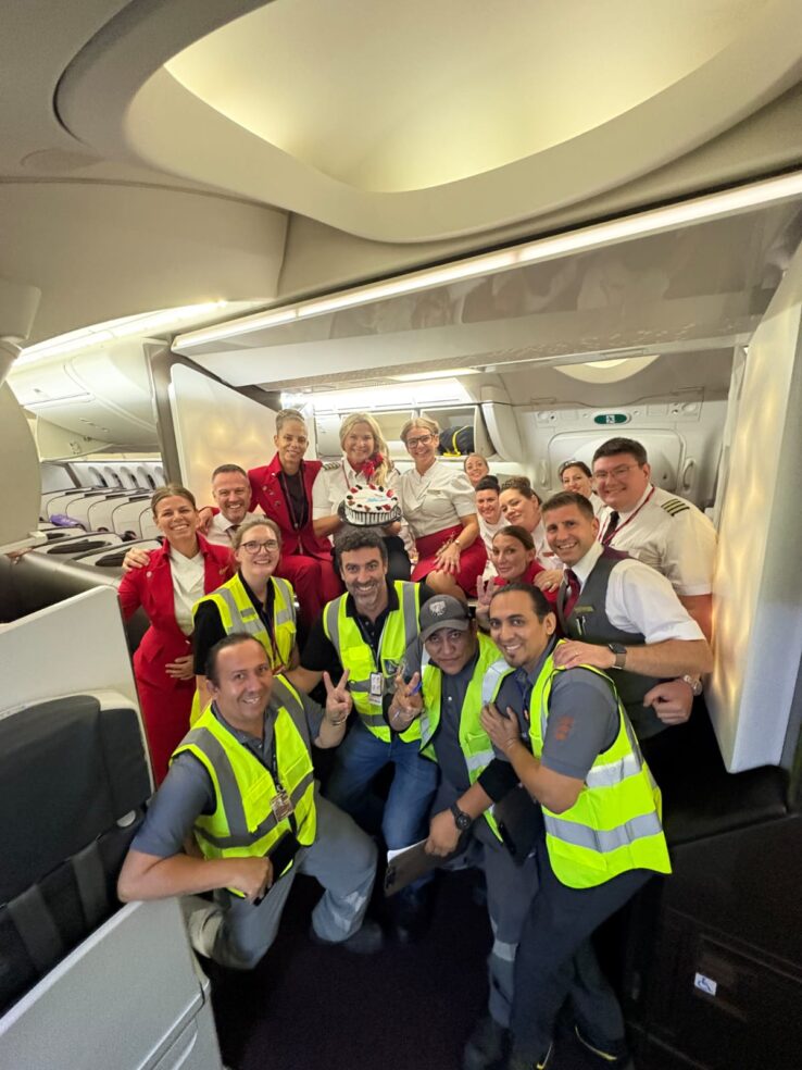Virgin Atlantic in Cancun