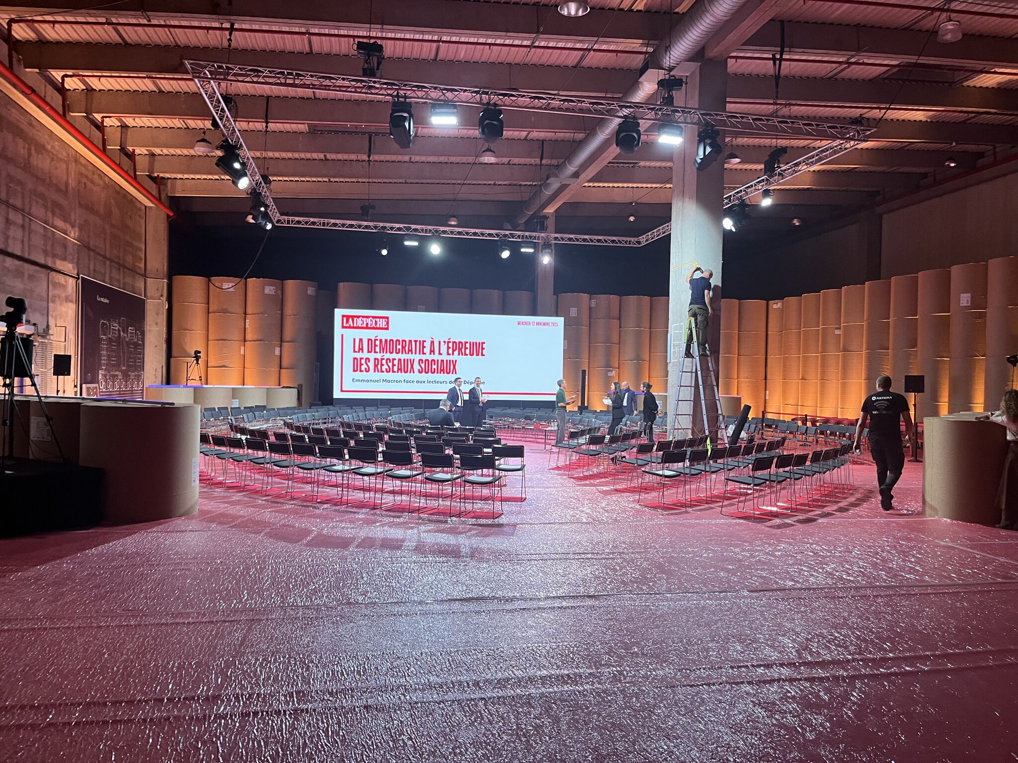 Débat avec le Président à La Dépêche